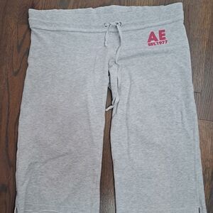American Eagle Outfitters Light Gray Sweatpants